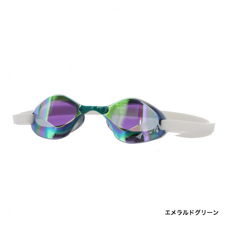 ビュー BladeF ミラーレンズ SWIPE ANTI-FOG搭載 V122ESAM 水泳