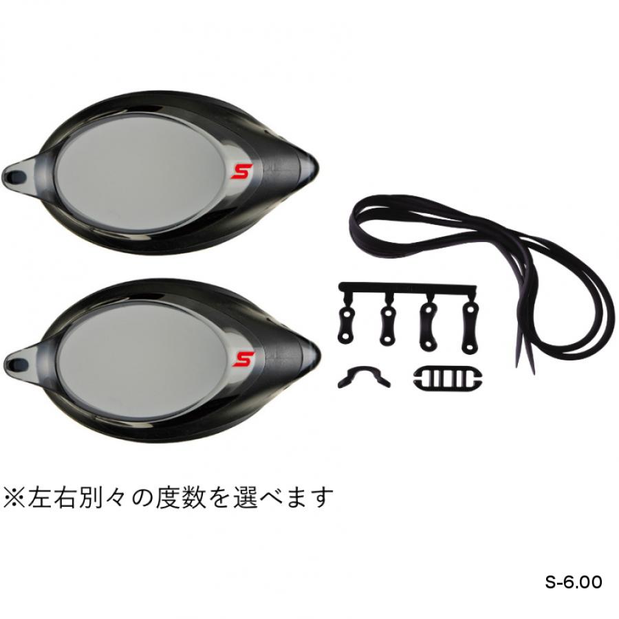 SWANS（スワンズ） 水泳 度付き ゴーグル 低抵抗度付レンズ SRXCL-NPAF