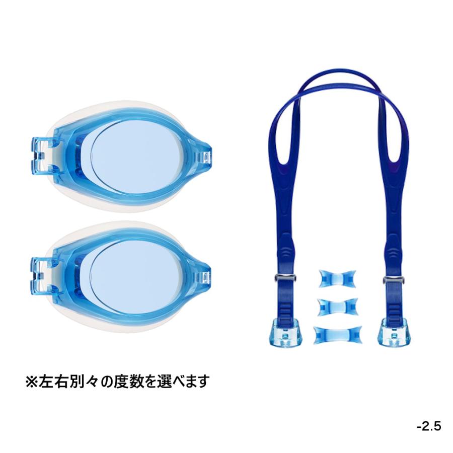 新品未使用ビーグレン　VC5　VA5 2本セット VIEW ビュー 水泳 左右で度数が選べる 度付き水泳ゴーグルセット