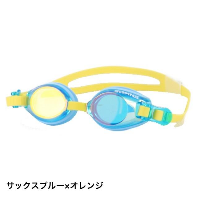swans ゴーグル SWANS スワンズ ジュニア キッズ ミラースイミングゴーグル