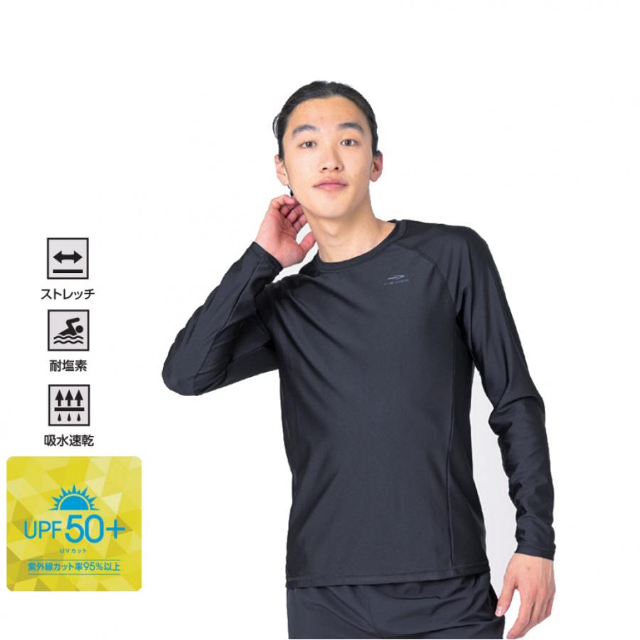 TIGORA（ティゴラ） メンズ 水泳 フィットネス水着 長袖ラッシュガード