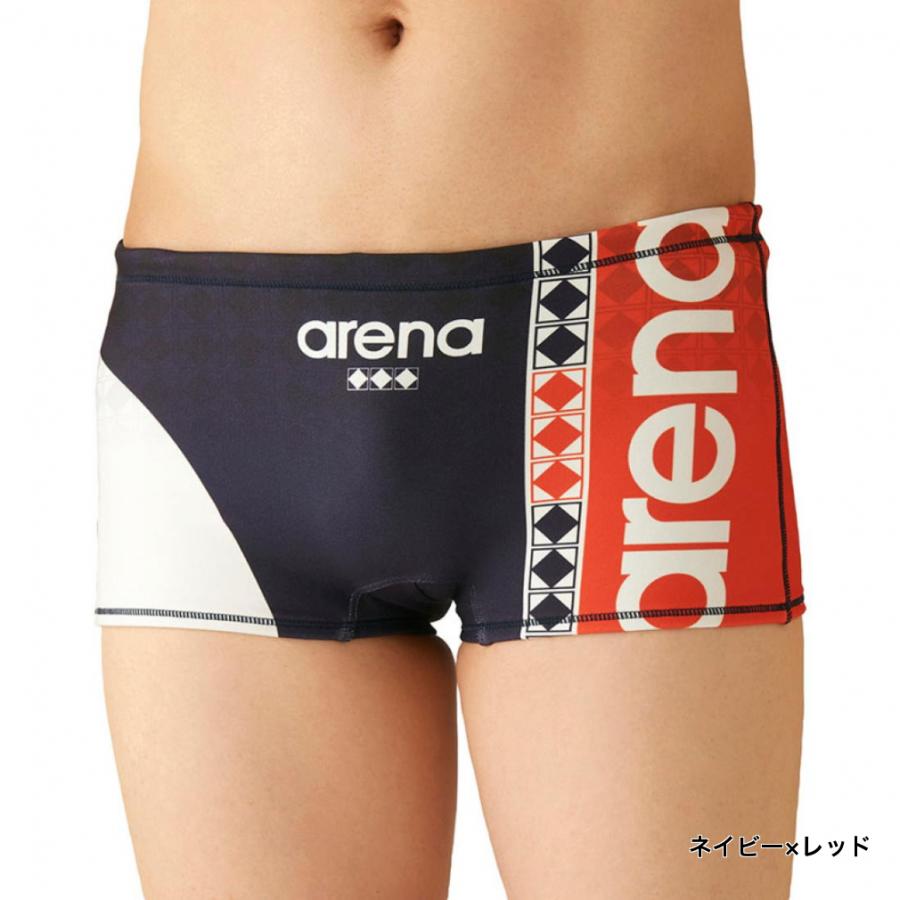 ○日本正規品○ arena(アリーナ)メンス水着帽子5点セット World Bridge 競泳水着 水泳帽 2点セット 競泳パンツメンズ 競泳水着メンズ (XL)