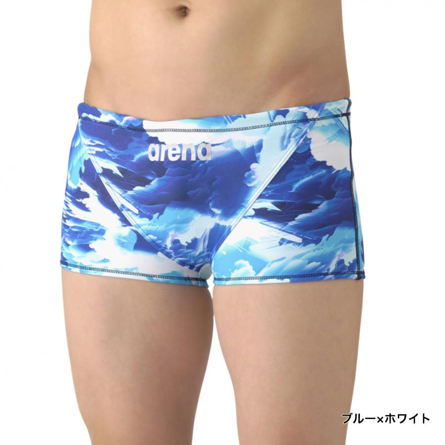 アリーナ 競泳水着 Vタフ タフスーツ メンズ ブルー Sサイズ アリーナ（arena） メンズ 水泳 競泳水着 TOUGHSUIT タフスーツ