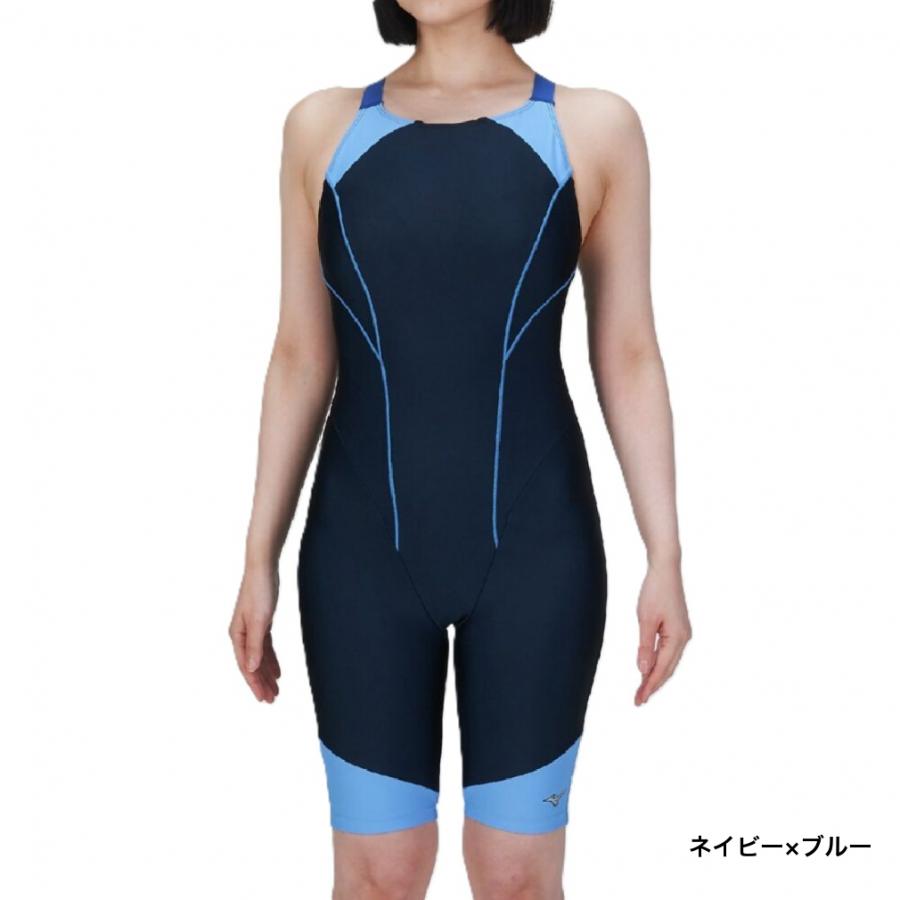 MIZUNO（ミズノ） レディス 水泳 フィットネス水着 Stroke ONE アクア