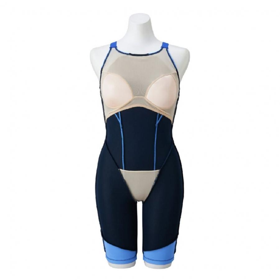 MIZUNO（ミズノ） レディス 水泳 フィットネス水着 Stroke ONE アクア