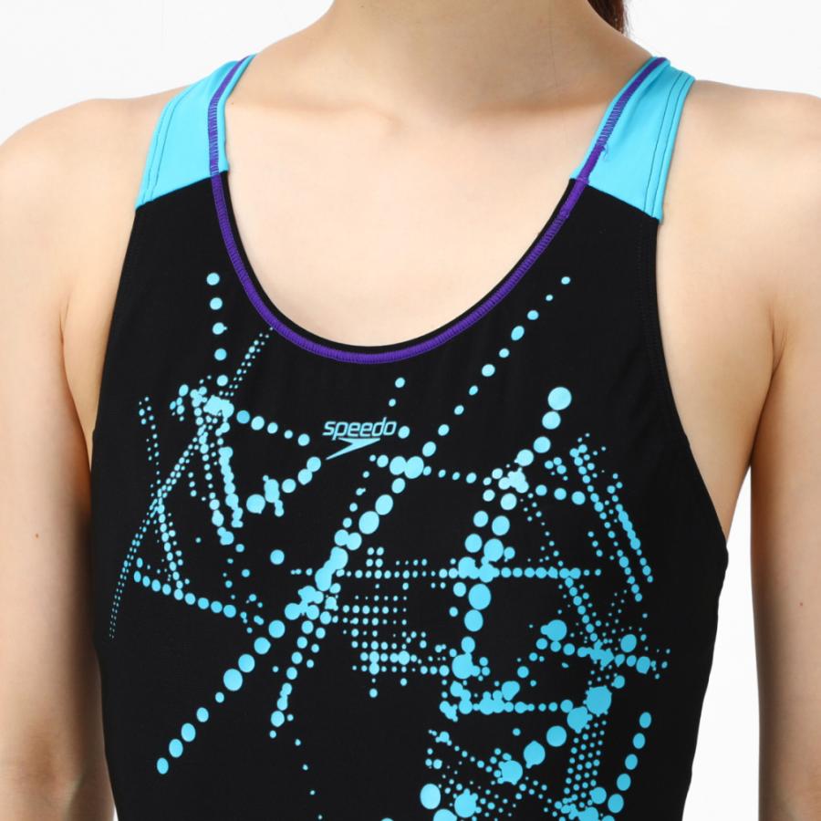 speedo（スピード） レディース 水泳 フィットネス水着 Splash Dot