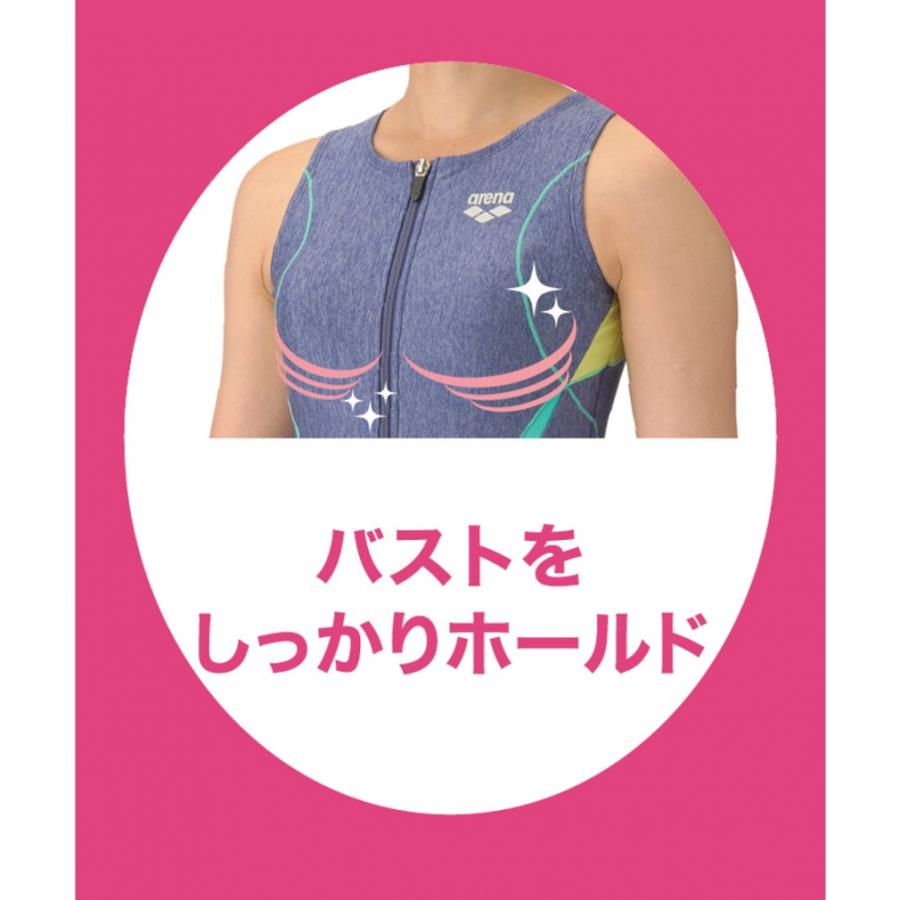 アリーナ（arena） レディス 水泳 フィットネス水着 すらっとセパ
