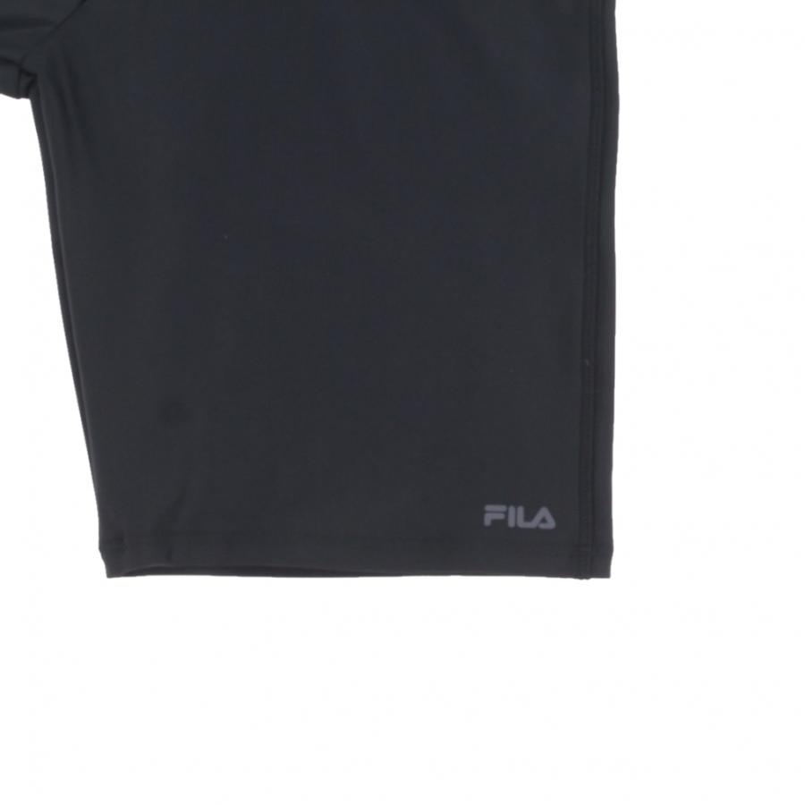 FILA（フィラ） レディス 水泳 フィットネス水着 角ロゴ袖付ZIP