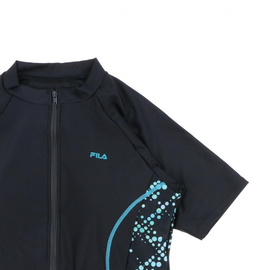 FILA（フィラ） レディス 水泳 フィットネス水着 グラデドット柄ZIP