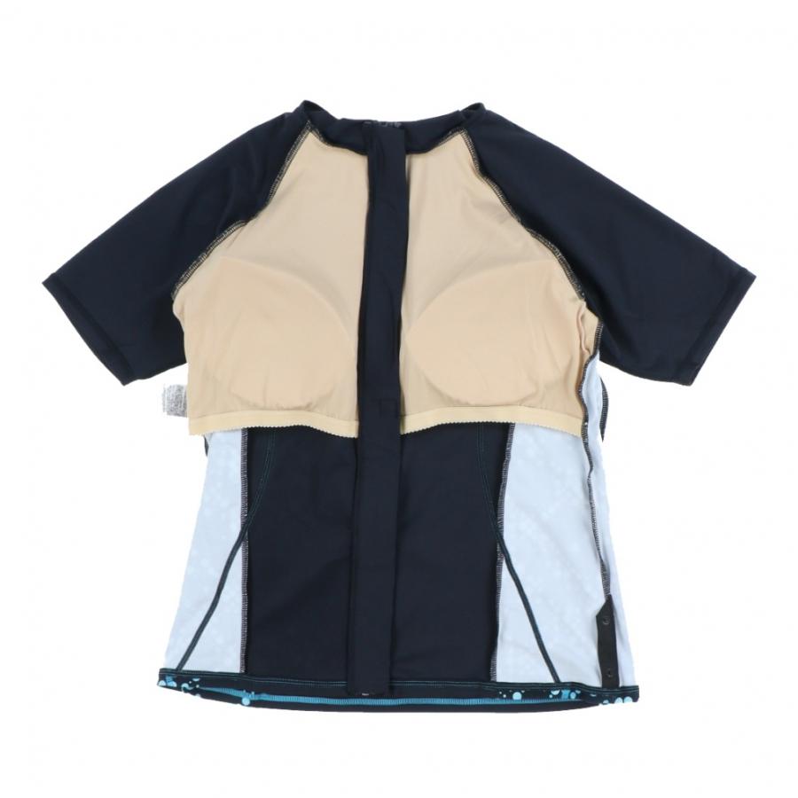 FILA（フィラ） レディス 水泳 フィットネス水着 グラデドット柄ZIP