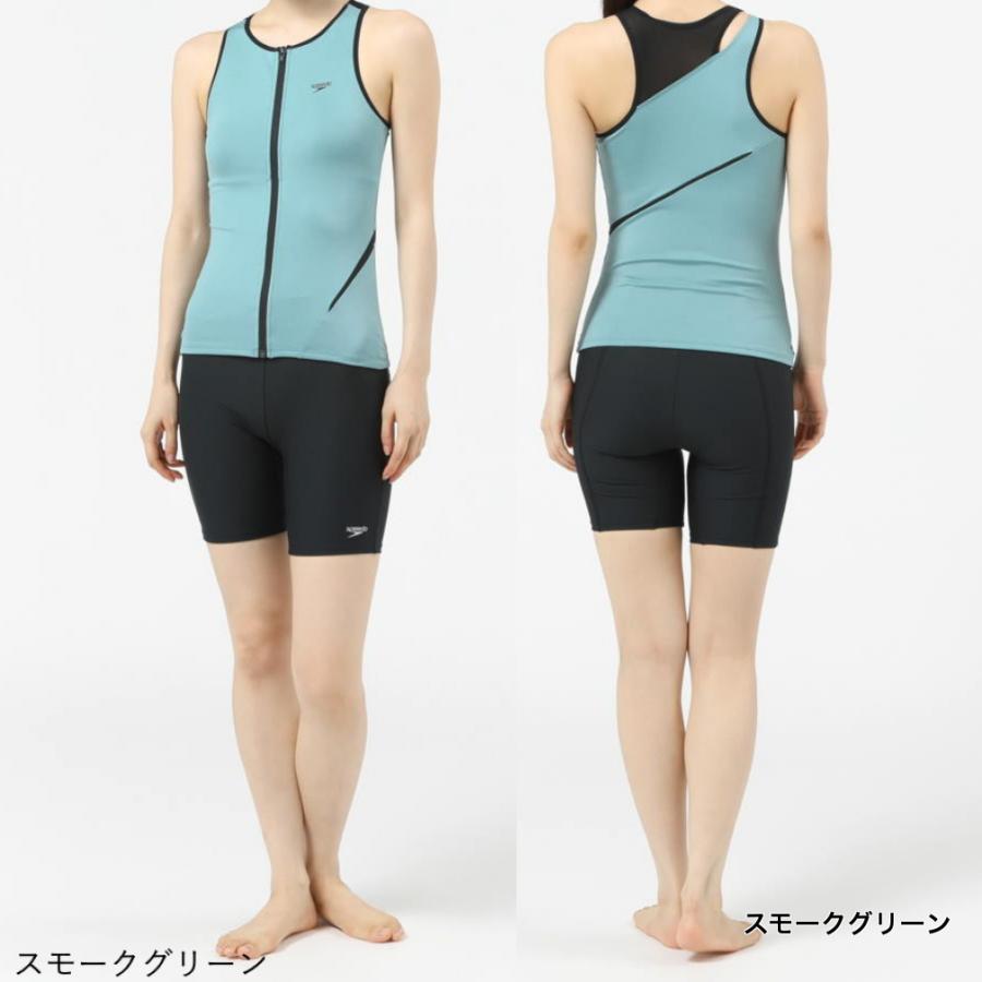 speedo（スピード） レディス 水泳 フィットネス水着 キャップ 2点
