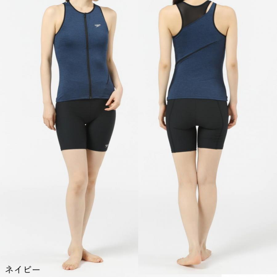 speedo（スピード） レディス 水泳 フィットネス水着 キャップ 2点