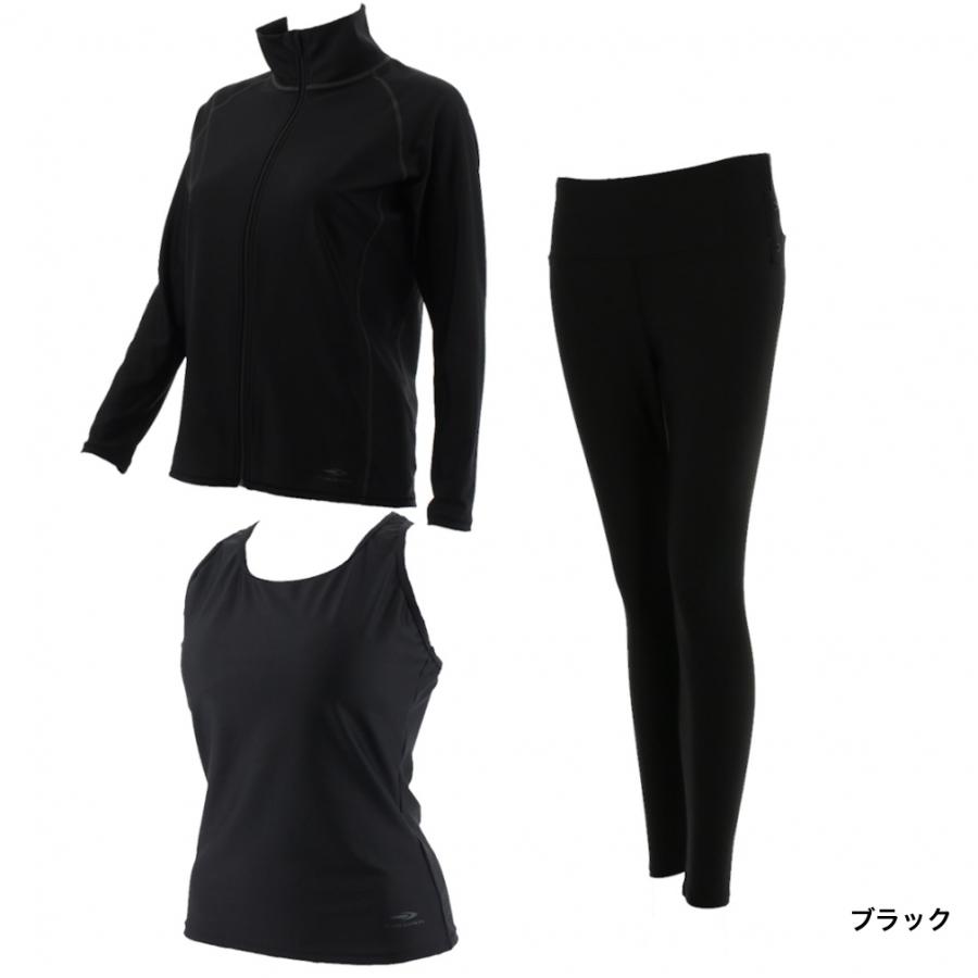 TIGORA（ティゴラ） レディス フィットネス水着 水着3点セット