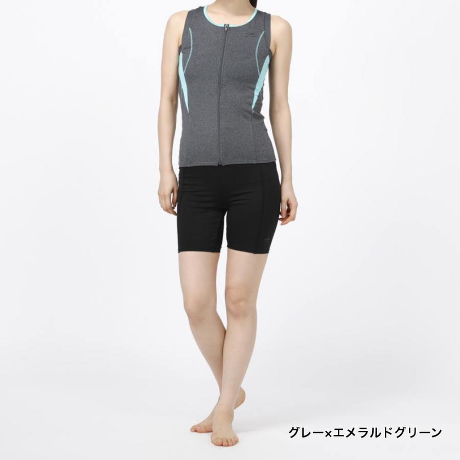 TIGORA（ティゴラ） レディス 水泳 フィットネス水着 ノースリーブ