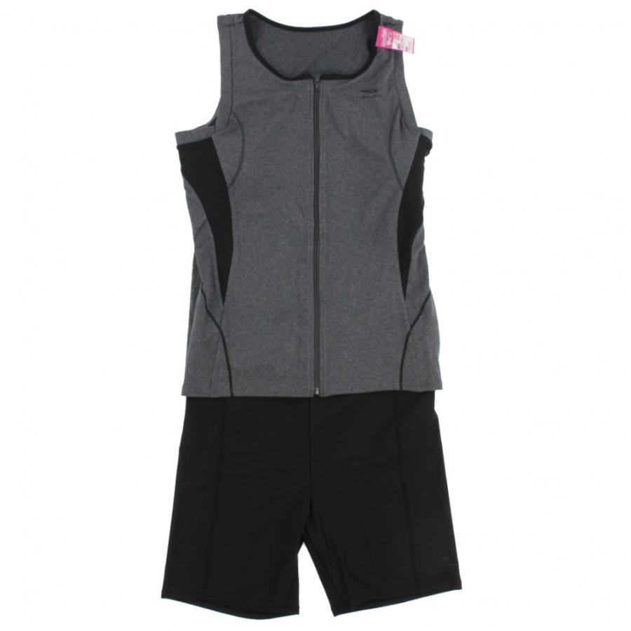 TIGORA（ティゴラ） レディス 水泳 フィットネス水着 Lノースリーブ