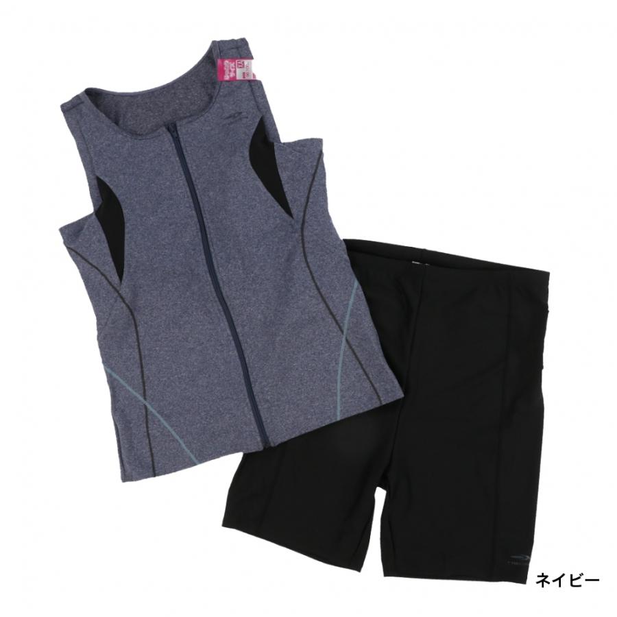 TIGORA（ティゴラ） レディス フィットネス水着 ノースリーブセット