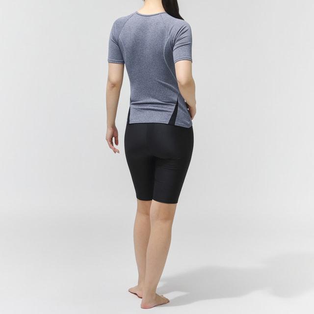TIGORA（ティゴラ） レディス フィットネス水着 半袖セット TR