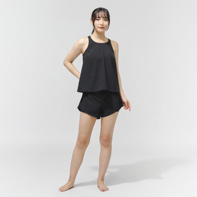 TIGORA（ティゴラ） レディース 水泳 フィットネス水着 ノースリーブ