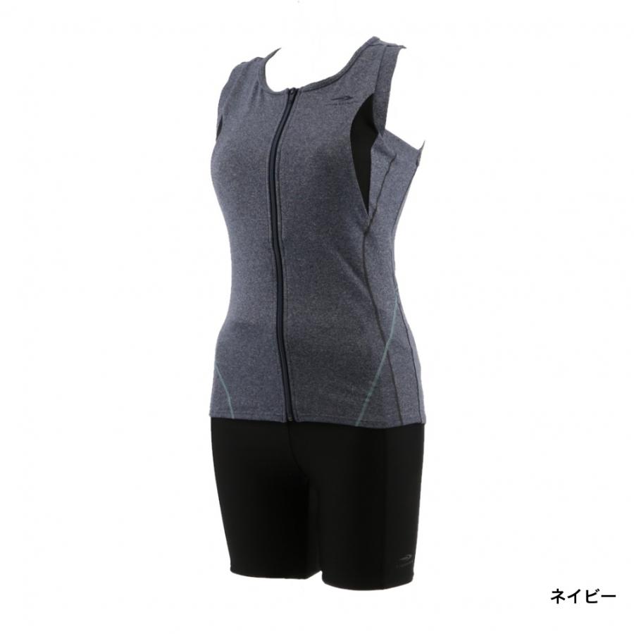 TIGORA（ティゴラ） レディス フィットネス水着セット ノースリーブ