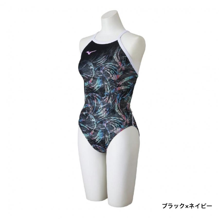 ミズノ レディース 水泳 競泳水着 エクサースーツ ミディアムカット N2MAD271 MIZUNOの画像