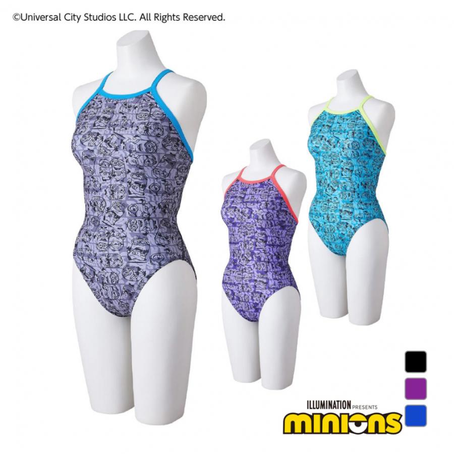 MIZUNO ミズノ レディス 水泳 競泳水着 競泳練習用 ミニオン MIZUNO ミズノ レディス 水泳 競泳水着 競泳練習用 ミニオン