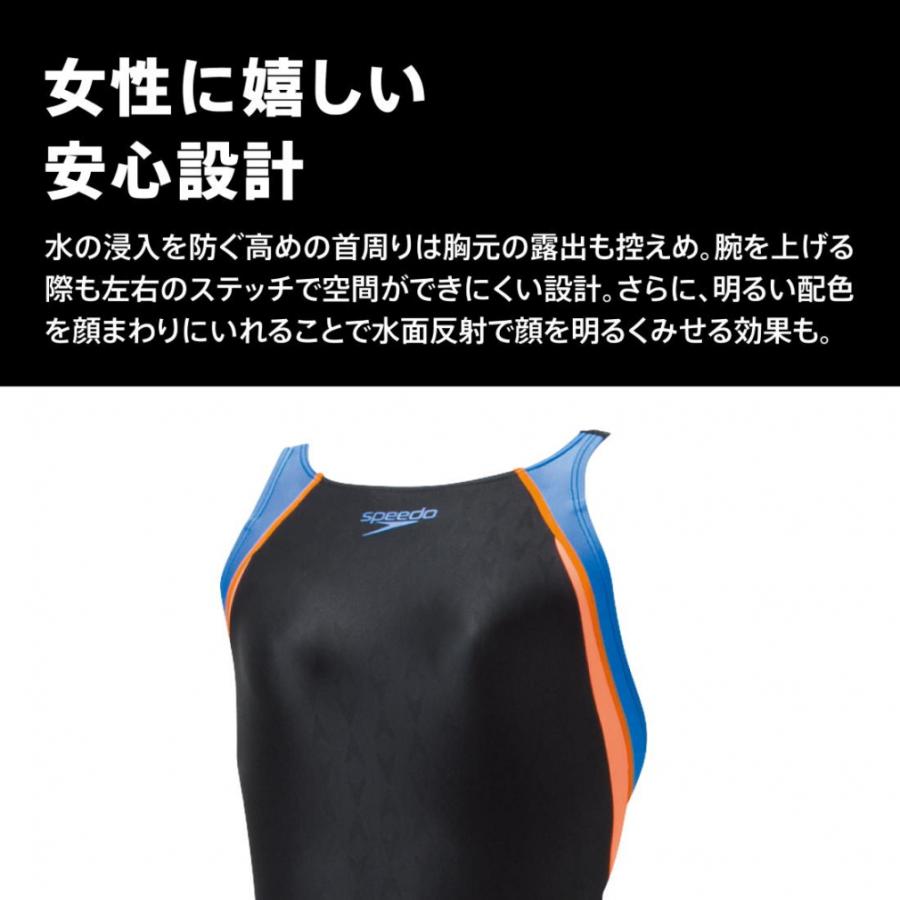 speedo（スピード） レディース 水泳 競泳水着 FLEX S2 S-OP KNEE