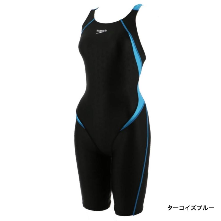 女子水泳選手　股間アップ speedo スピード レディース 水泳 競泳水着 FLEX S2 S-OP KNEE SCW11910F TQ : ターコイズブルー SPEEDO  : アルペングループヤフー店 - 通販 - Yahoo!ショッピング