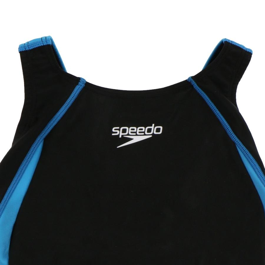 だ*よ様 Speedo スポーツ用水着 ブラック/ターコイズ speedo（スピード） レディース 水泳 競泳水着 FLEX S2 S-OP KNEE