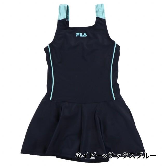 羽衣ページ FILA（フィラ） キュロパンAラインスクール水着 124685 ジュニア