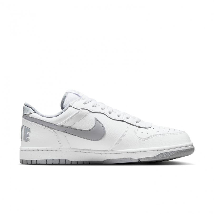 NIKE（ナイキ） ビッグ LOW 355152-106 メンズ スニーカー : ホワイト×グレー メンズシューズ 白 NIKE 355152 ...