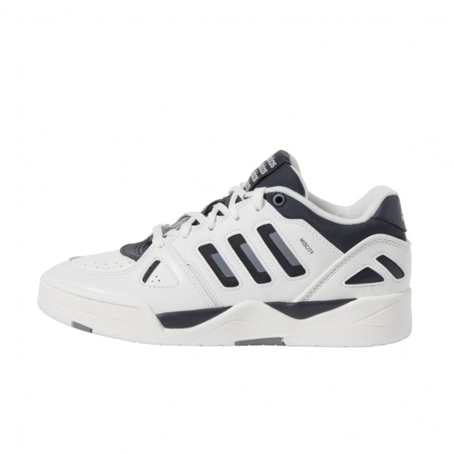 adidas（アディダス） ミッドシティ ロー IF4544 メンズ スニーカー ： ホワイト×ブラック : アルペングループヤフー店 ...