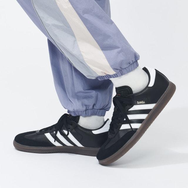 adidas（アディダス） サンバ IH6000 スニーカー ： ブラック×ホワイト 