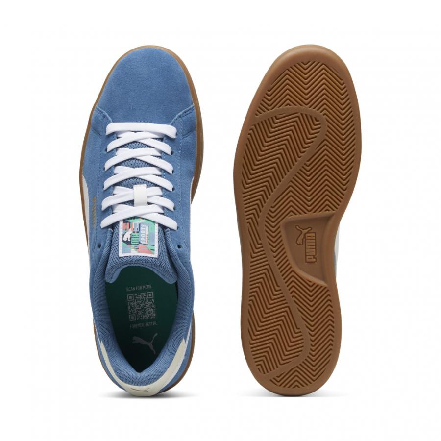 Puma スエード ベルクロ スニーカー ブラウン/ブルー PUMA（プーマ） PUMA SMASH 3.0 イヤー オブ スポーツ 397484 02