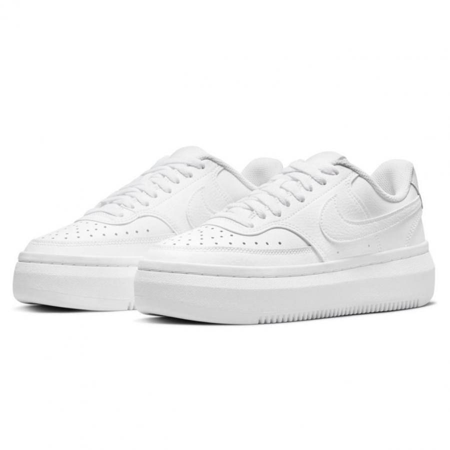 ナイキ ウィメンズ コート ビジョン アルタ LTR COURT VISION ALTA LTR DM0113-100 レディース 厚底 スニーカー 白 NIKE DM0113 100の画像