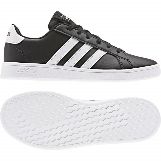 アディダス グランドコート K GRANDCOURT K (EF0102) レディース スニーカー : ブラック×ホワイト adidas :4023575429:アルペングループヤフー店 - 通販 - Yahoo!ショッピング アディダス グランドコート K GRANDCOURT K (EF0102) レディース スニーカー : ブラック×ホワイト adidas :4023575429:アルペングループヤフー店 - 通販 - Yahoo!ショッピング