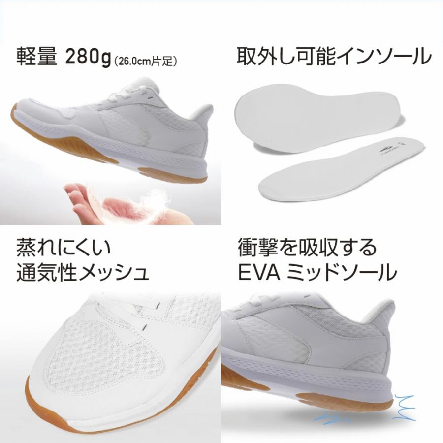 外 運動用 シューズ TIGORA（ティゴラ） インドアシューズBK TRC1025BK メンズ レディス