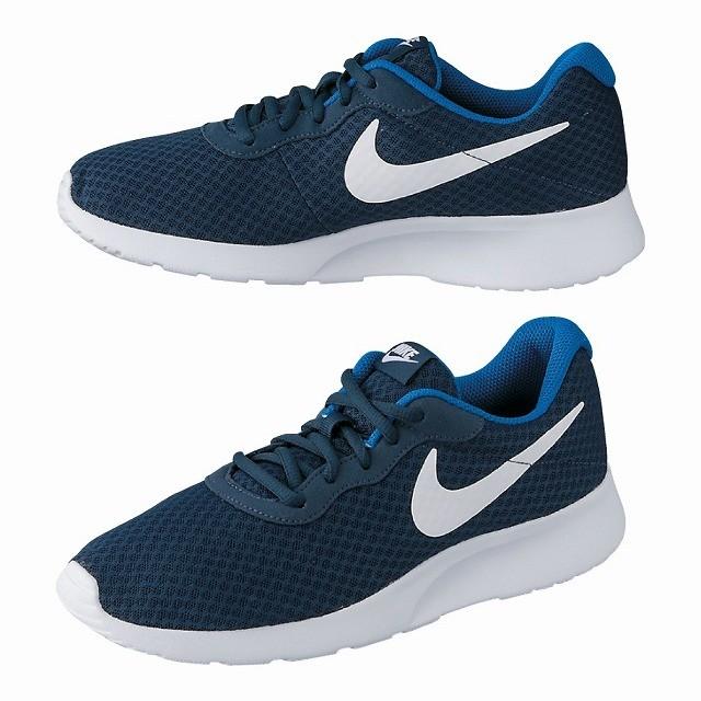 ナイキ メンズ スニーカー ナイキタンジュン ネイビー ホワイト 414