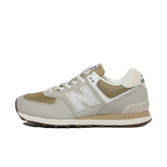 現金のみ値下げ不可　New Balance U574 ベージュ スニーカー 楽天市場】NEW BALANCE ポピュラーな574シリーズ ニューバランス