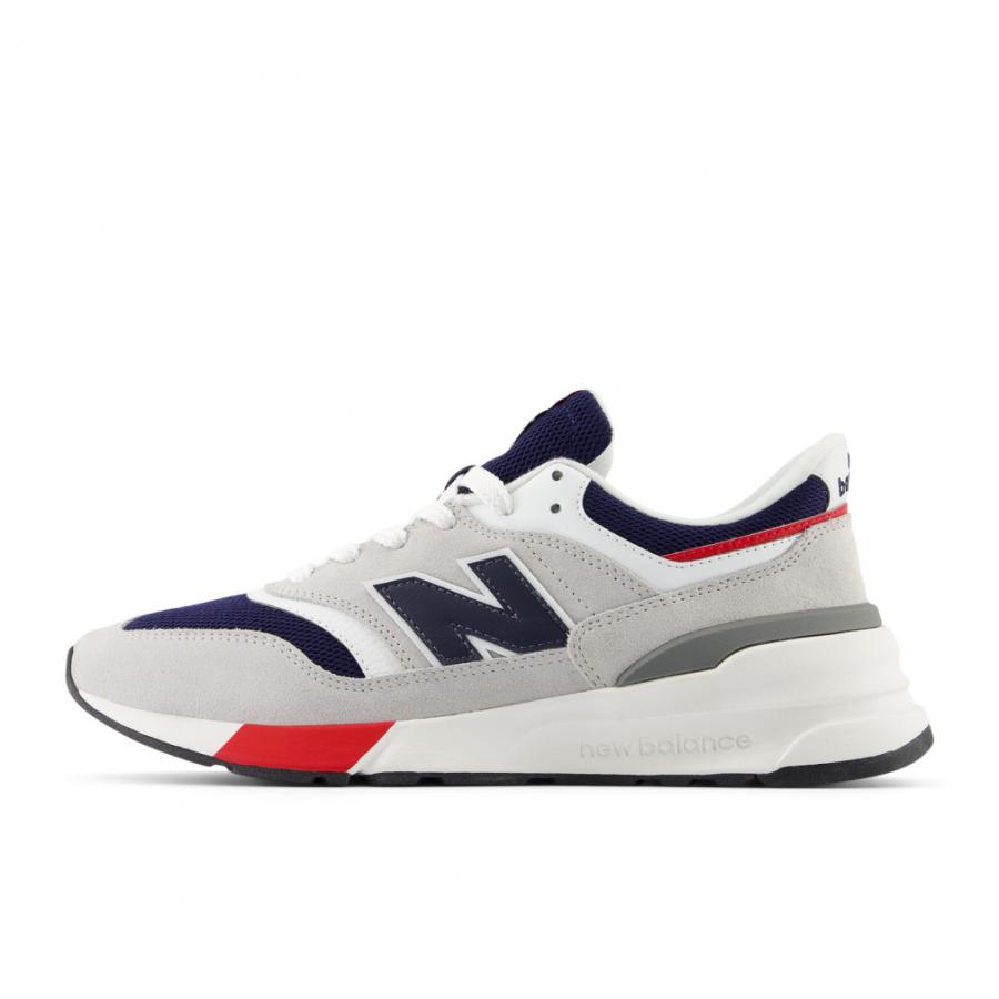 ニューバランス U997R EB D メンズ スニーカー ： ライトグレー×ネイビー New Balance