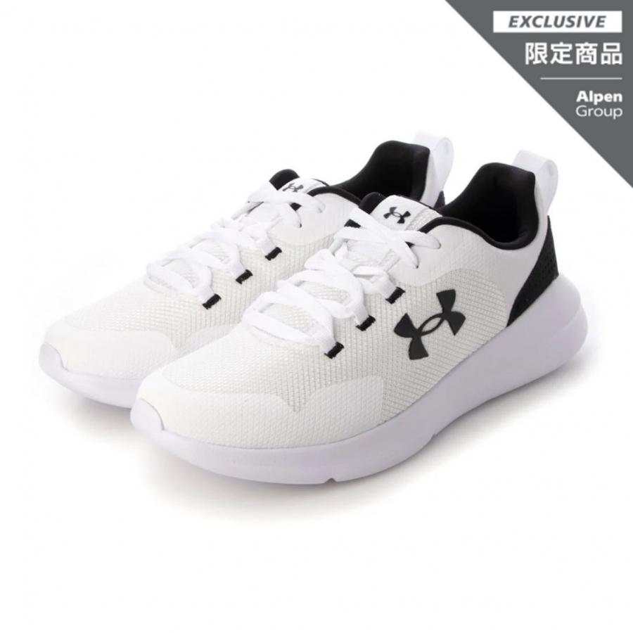 アンダーアーマー Ua Essential 103 メンズ スニーカー アルペン スポーツデポ限定 ホワイト ブラック Under Armour アルペングループヤフー店 通販 Yahoo ショッピング