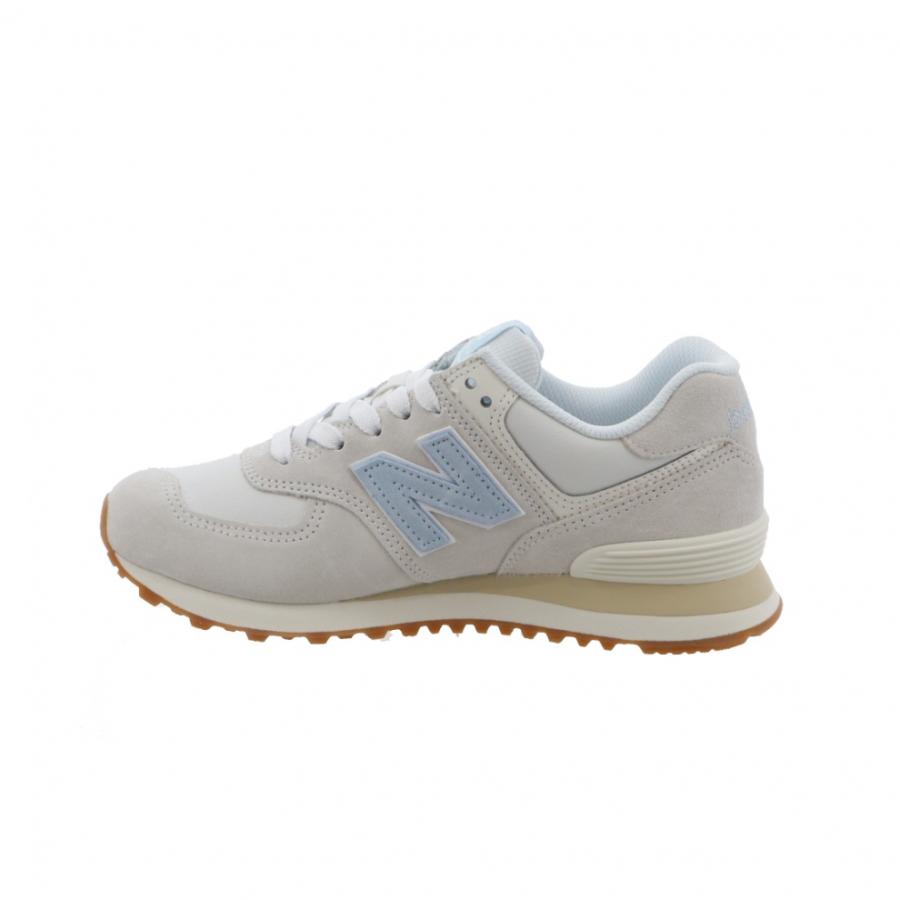 ニューバランス 574 WL574 B QA2 レディース スニーカー ： ライトグレー×ペールブルー New Balance｜alpen-group｜02