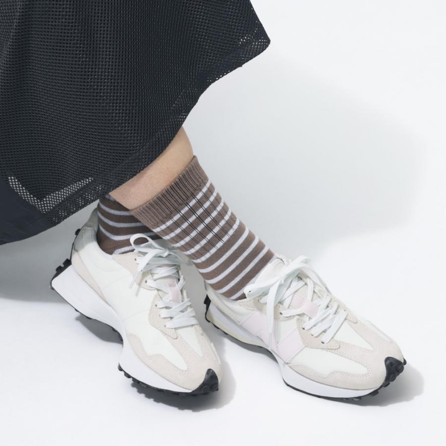 ニューバランス W327 1UO B レディース スニーカー ： クリーム×ペールピンク New Balance imbkk