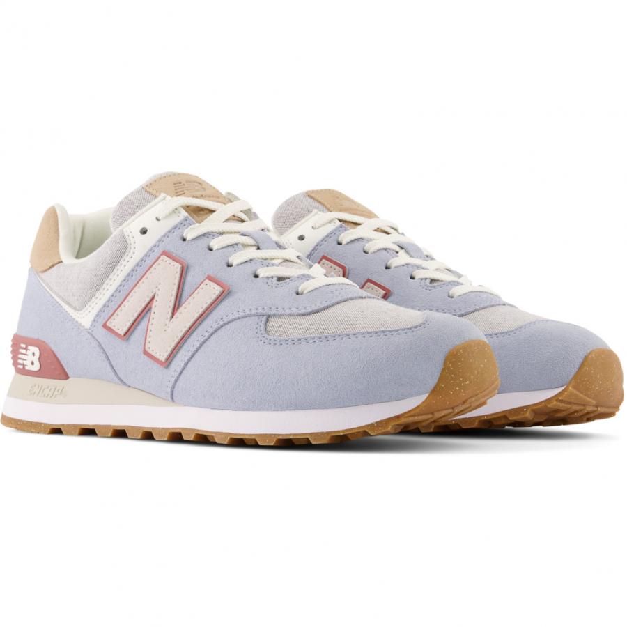 ニューバランス U574 SF2 D レディース スニーカー ： ペールブルー×レッド New Balance : 4053645422 :  アルペングループヤフー店 - 通販 - Yahoo!ショッピング