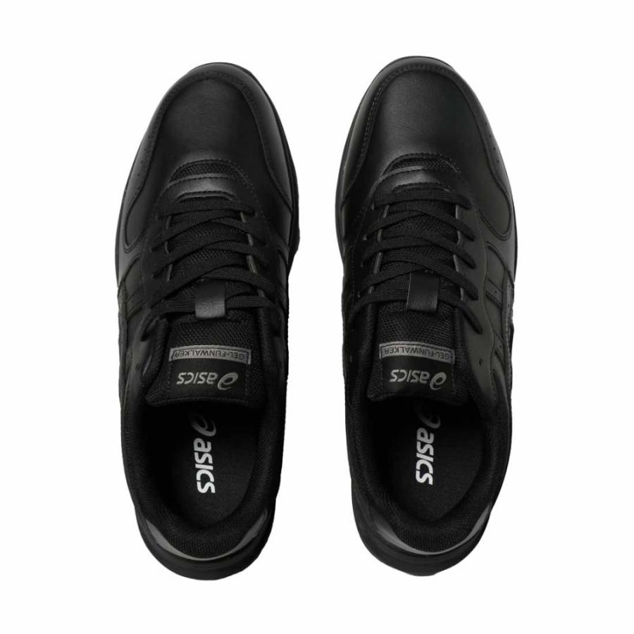 アシックス ゲルファンウォーカー GEL-FUNWALKER 1291A065 001 メンズ ウォーキングシューズ スニーカー ： ブラック×ブラック asics imbkkの画像