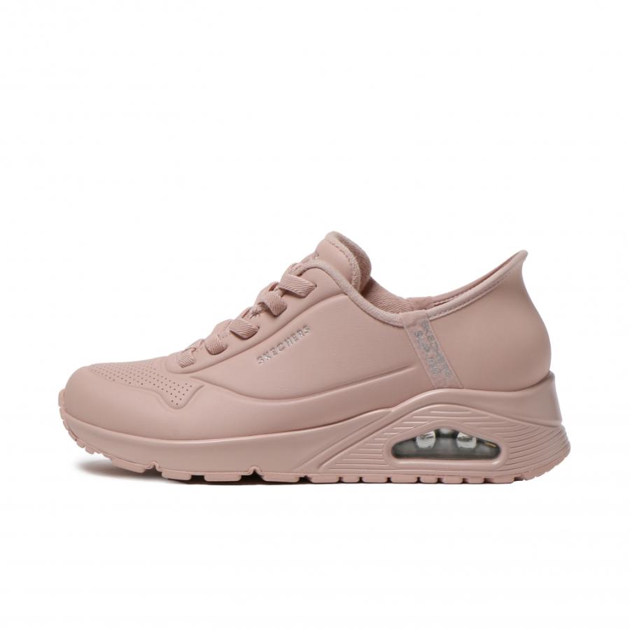 スケッチャーズ UNO - EASY-AIR 177112 BLSH レディース ウォーキングシューズ スニーカー ： サーモンピンク SKECHERS