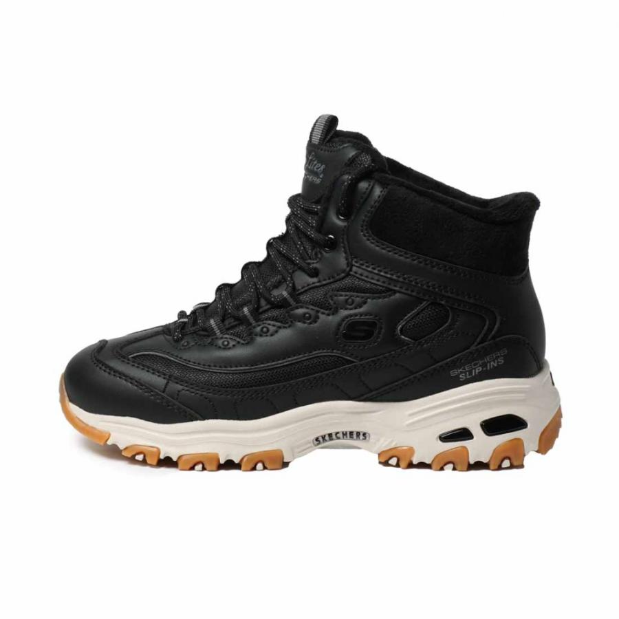 SKECHERS（スケッチャーズ） D LITES BOOT 169076 BKW レディース