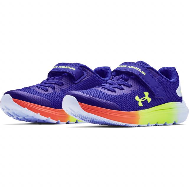 アンダーアーマー Ua Gps Surge 2 Splash 3024103 500 ジュニア キッズ 子供 スニーカー ネイビー イエロー Under Armour アルペン Paypayモール店 通販 Paypayモール
