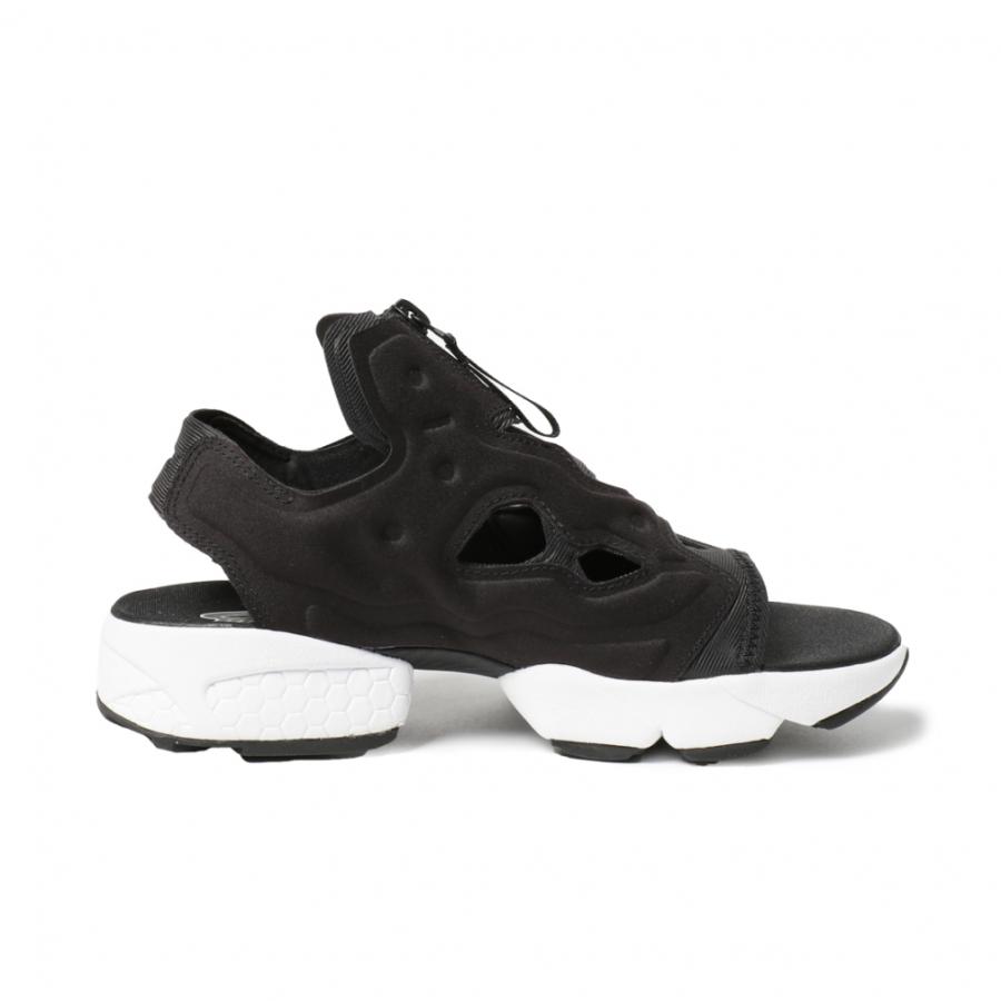 リーボック インスタポンプフューリー サンダル ジップ INSTAPUMP FURY SANDAL ZIP 100202019 レディース スポーツサンダル ： ブラック Reebokの画像