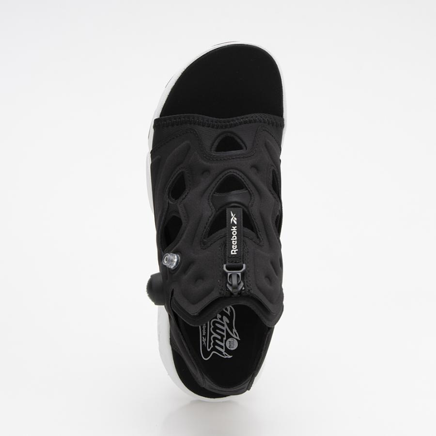 リーボック インスタポンプフューリー サンダル ジップ INSTAPUMP FURY SANDAL ZIP 100202019 レディース スポーツサンダル ： ブラック Reebokの画像