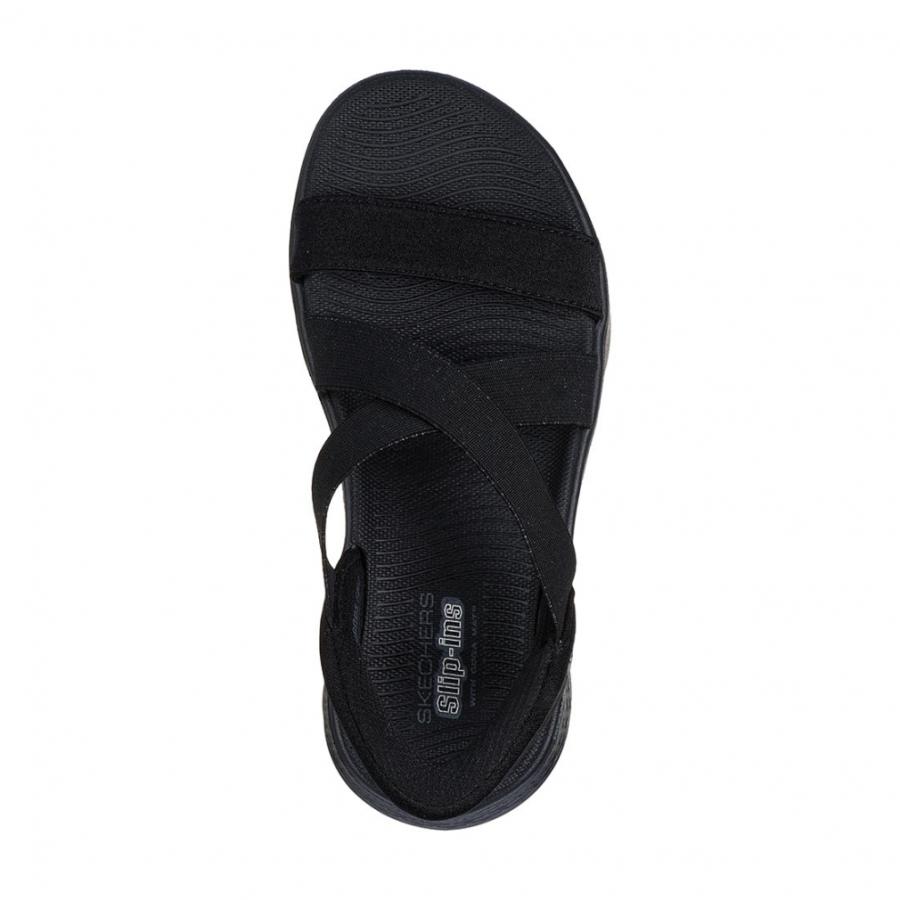 SKECHERS Slip-Ins サンダル　ブラック　23㎝　141489 SKECHERS スケッチャーズ サンダル レディース 141489 ブラック